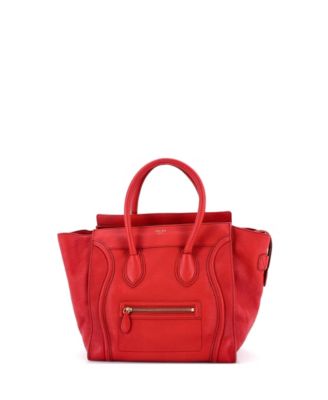 Mini Luggage Bag Grainy Leather