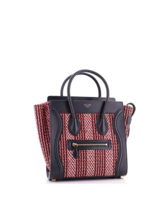 Micro Luggage Bag Tweed