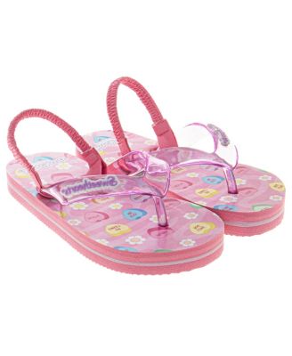 Little Girls Shoes Flip Flops, Sandals Beach and Pool Shoes, Slip on.