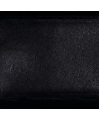 Mini Tricolor Luggage Bag Canvas and Leather