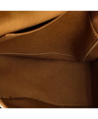 Medium Folco Bag Triomphe Coated Canvas