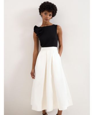 Women's Perla Satin Midi Dress