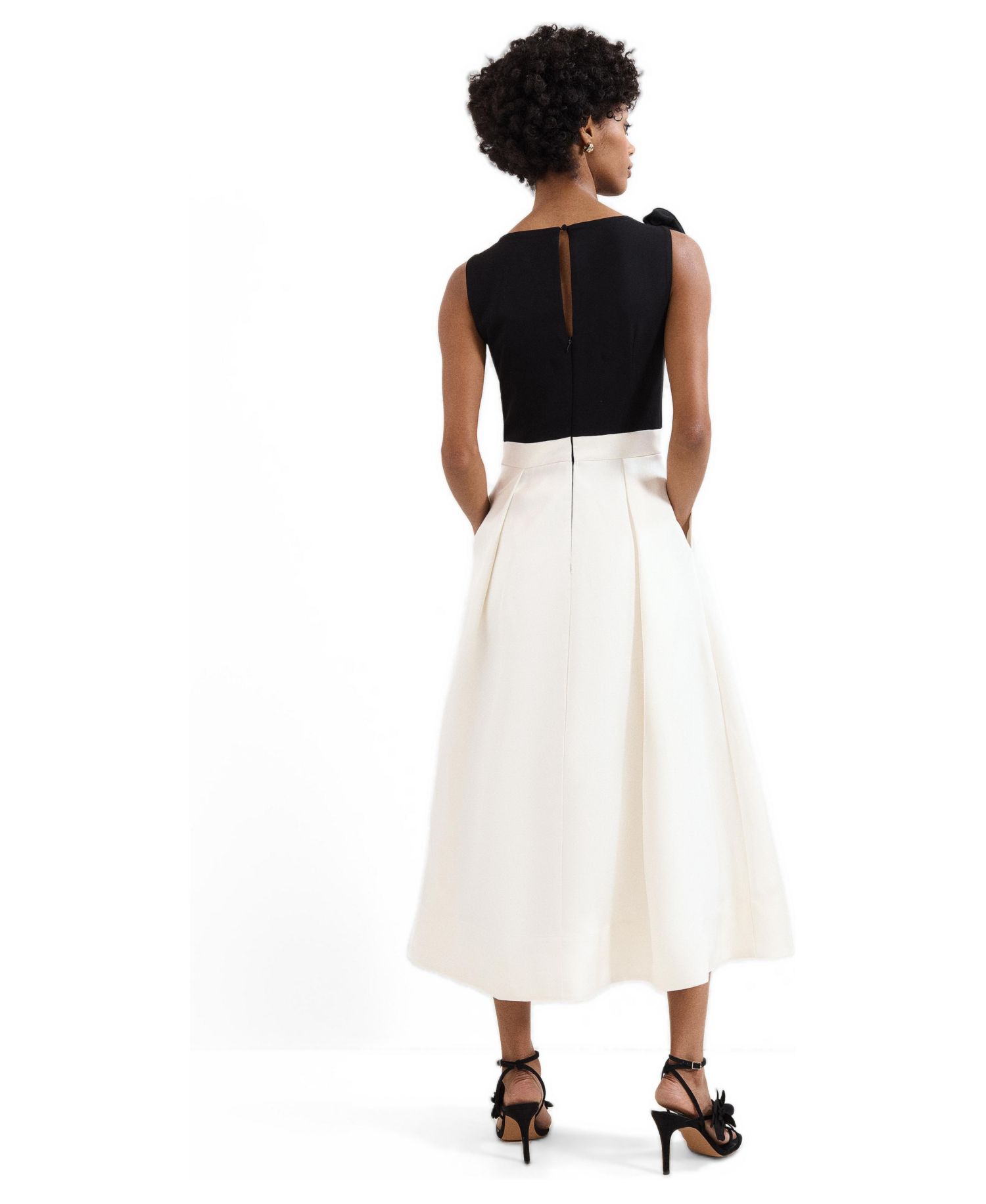 Women's Perla Satin Midi Dress