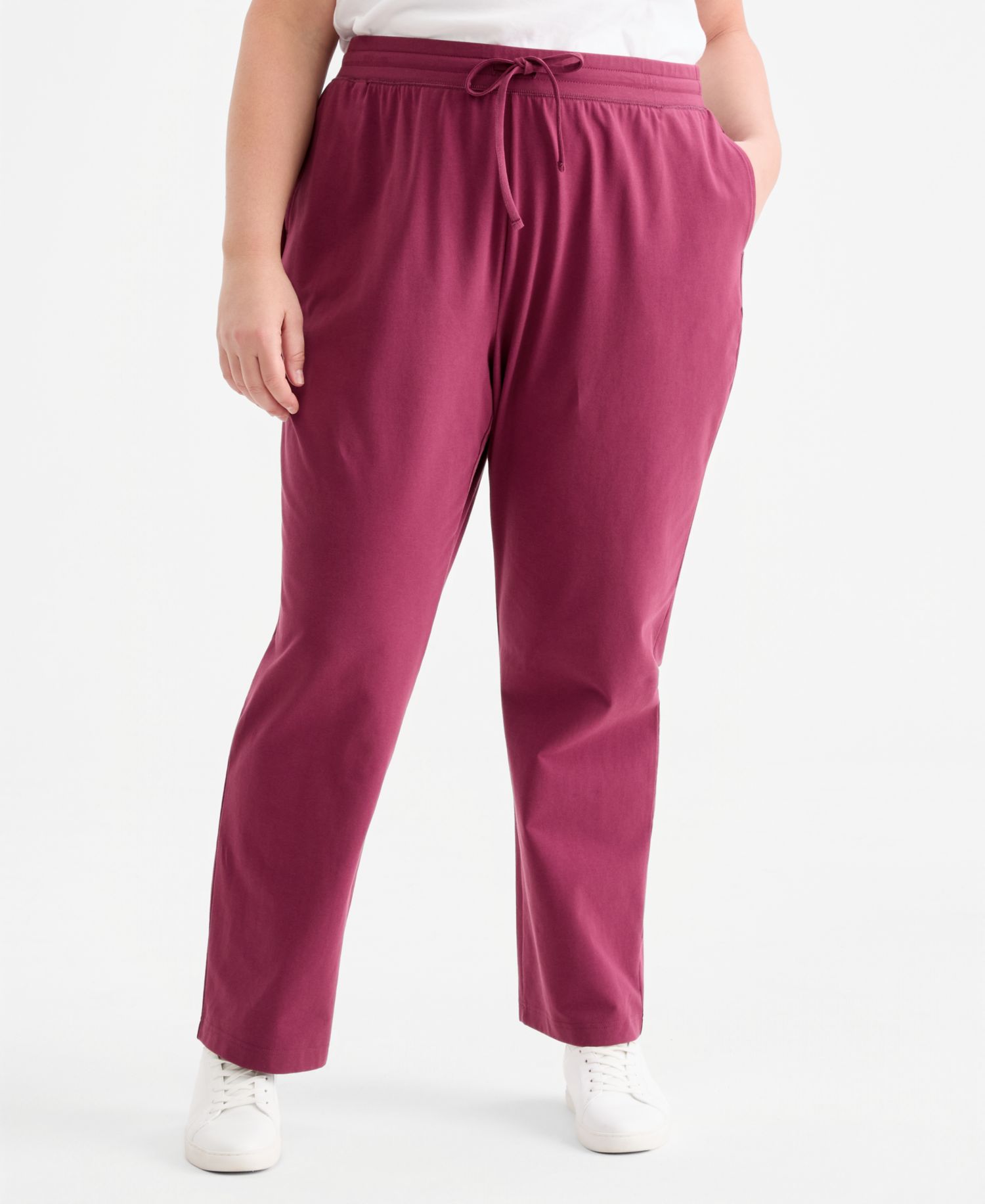 Petite Mid-Rise Pull-On Pants, Petite & Petite Short