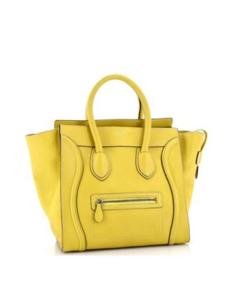 Mini Luggage Bag Grainy Leather