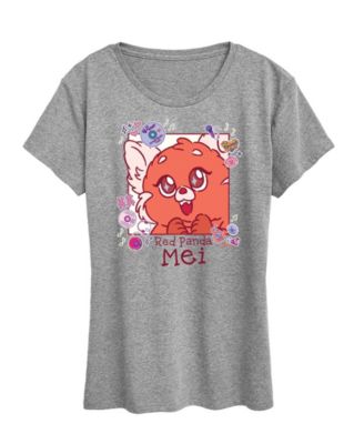 Plus Size Turning Red Mei Red Panda Graphic T-Shirt