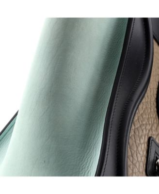 Micro Tricolor Luggage Bag Leather