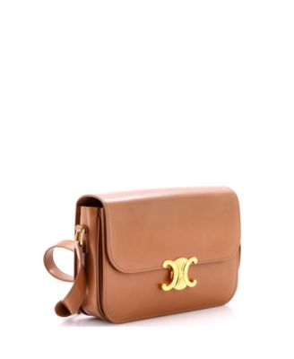 Medium Triomphe Shoulder Bag Smooth Calfskin