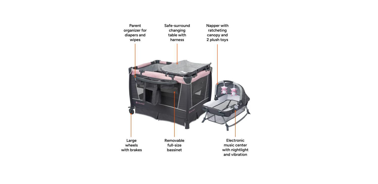 Simply Smart Nursery Center Playard