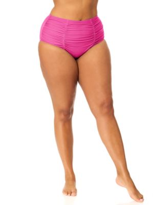 Plus Size Trendy Costa Full-Coverage Swim Bottoms