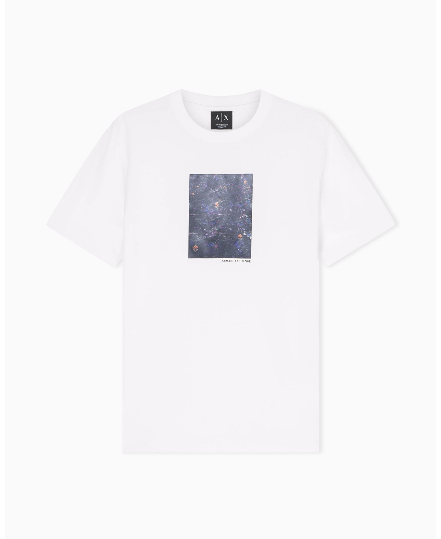 Men's Short Sleeve Floral Box T-Shirt