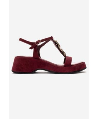 Women's Shoes Matt Platform Sandal