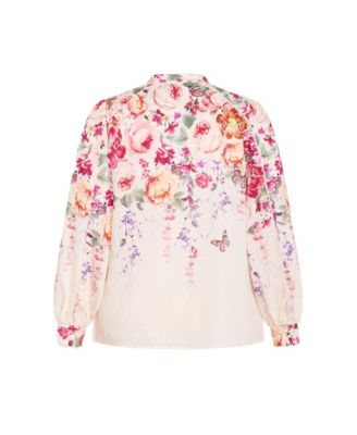 Women's Plus Size Gianna Floral Shirt