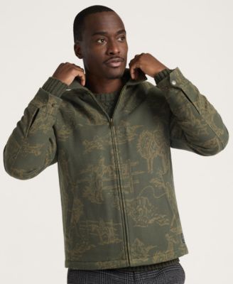 Men's Quilted Chamois Work Trucker Jacket