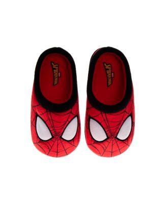 Toddler Marvel Spiderman Slippers Cozy, Plush, and Fun House Footwear