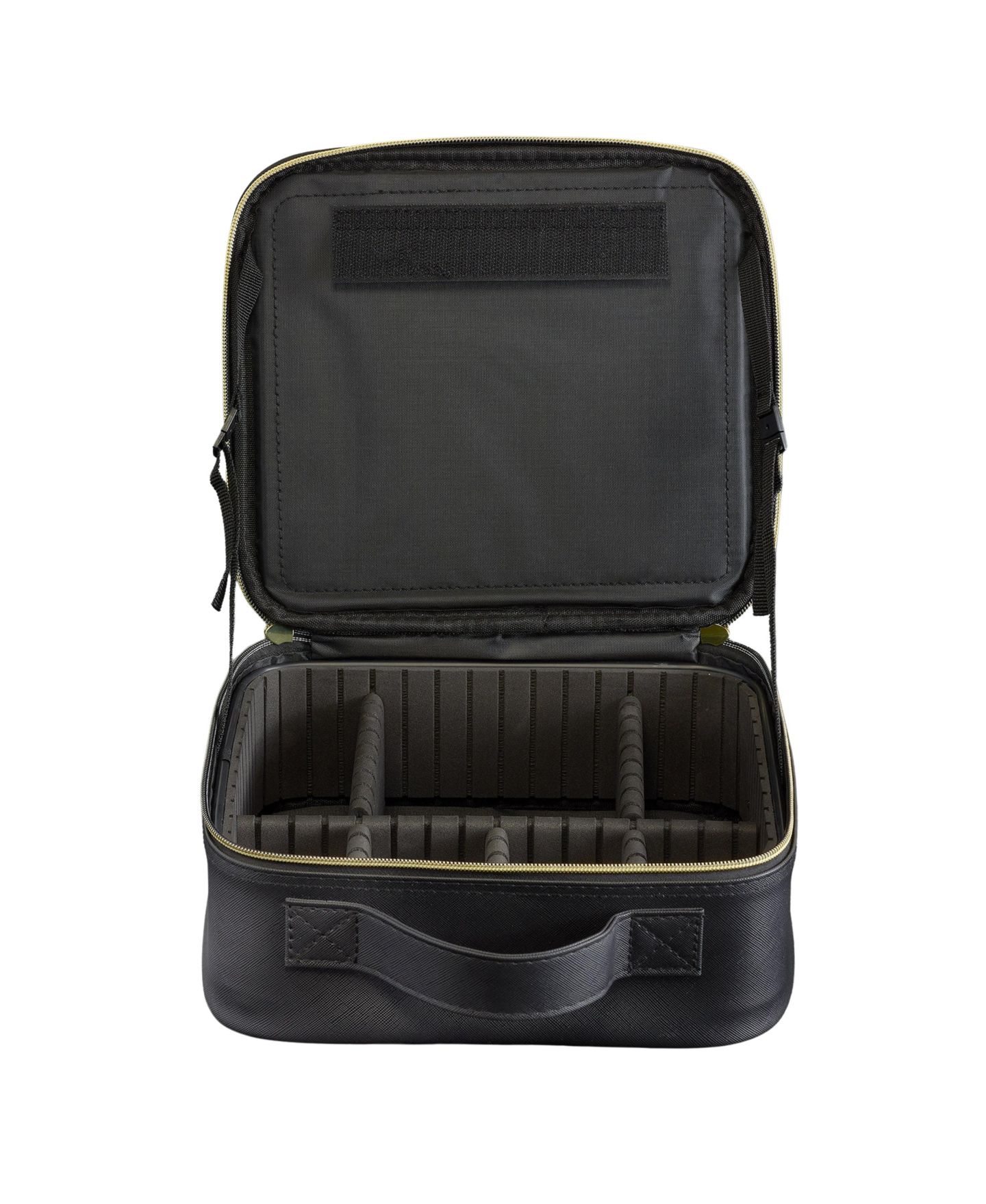 Сумка iHome LED Lighted Travel Makeup Bag with Adjustable Mirror Stand, цвет: Чёрный — фото 3