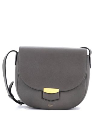 Medium Trotteur Crossbody Bag Grainy Leather