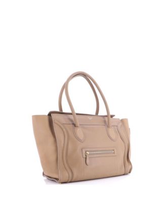 Shoulder Luggage Bag Leather