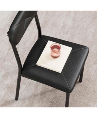 3-Piece Dining Table Set with 2 Upholstered Chairs