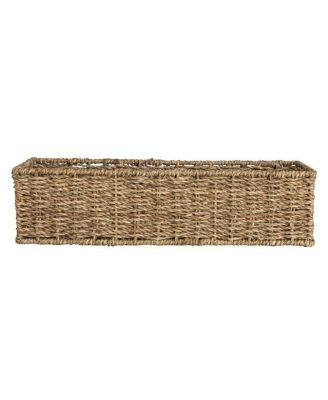 Handwoven Paper Rope Rectangular Storage Basket