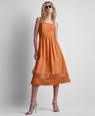 Women's Orange Maxi Dresses | Macy's