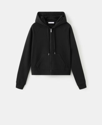 Women's Hood Detail Cotton Pajama Sweatshirt