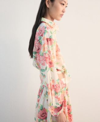 Women's Floral Knot Shirt