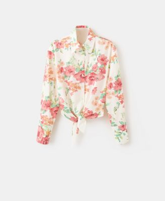 Women's Floral Knot Shirt
