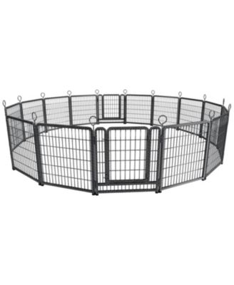 Portable Outdoor Dog Playpen for RV, Camping & Yard – 16 Extra-Wide Panels