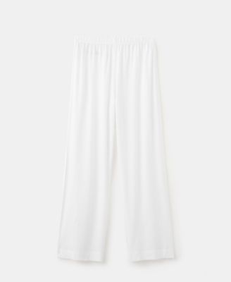 Women's Basic Long Lyocell Trousers
