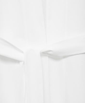 Women's Lace Cotton Robe