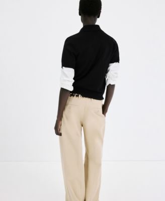 Women's Polo Neck Sweater