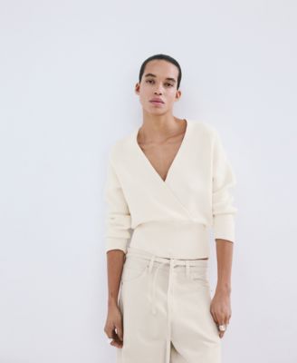 Women's Drawstring Wide-Leg Jeans