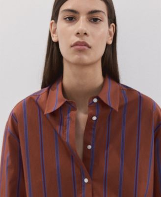 Women's Striped Cotton Shirt