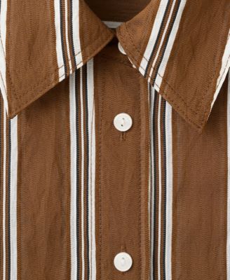Women's Striped Straight Shirt