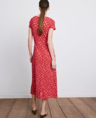 Women's Printed Midi-Dress