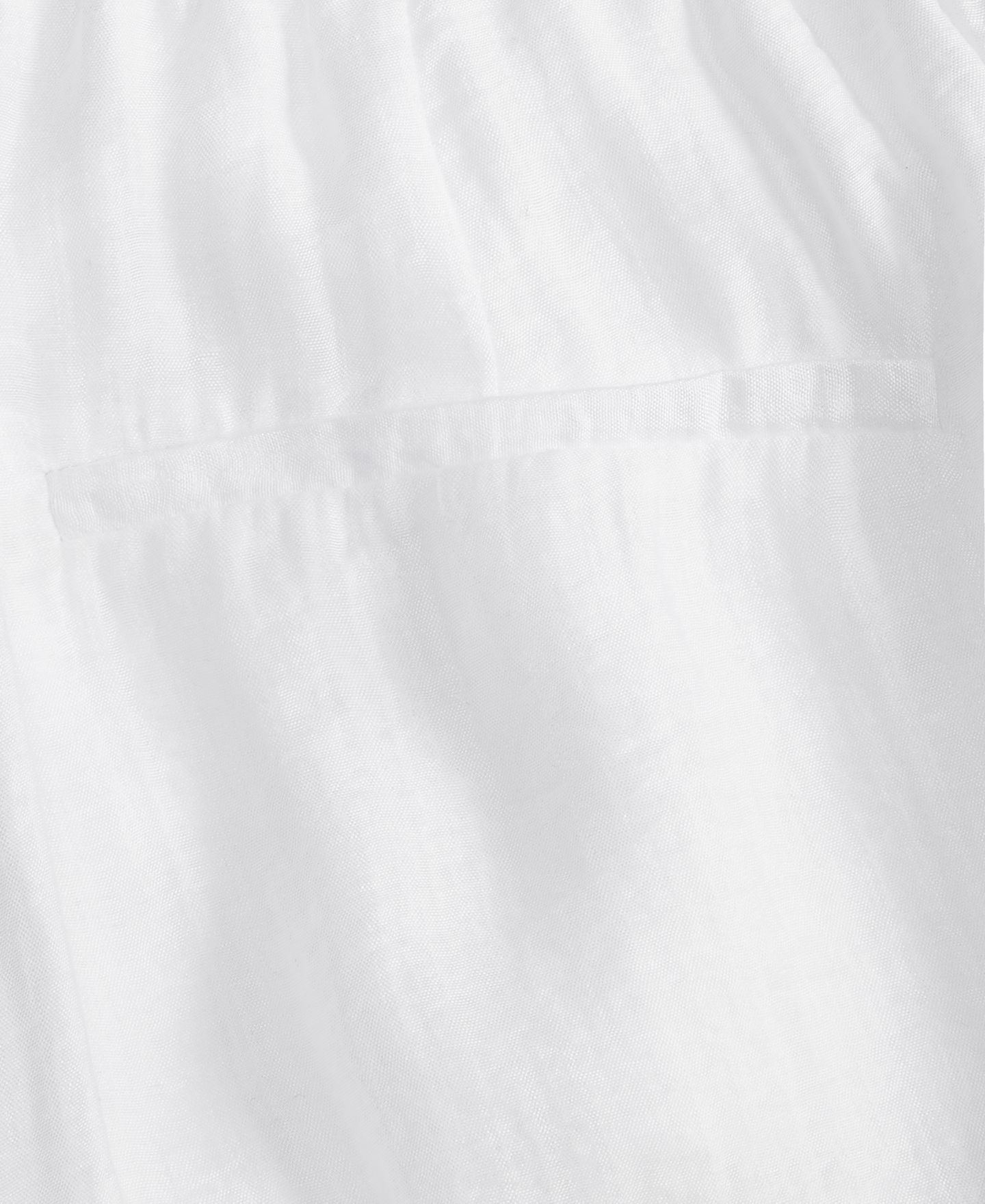 Женские брюки On 34th Pintucked Gauze Wide-Leg Pants, Regular & Short, цвет: Яркий белый — фото 6