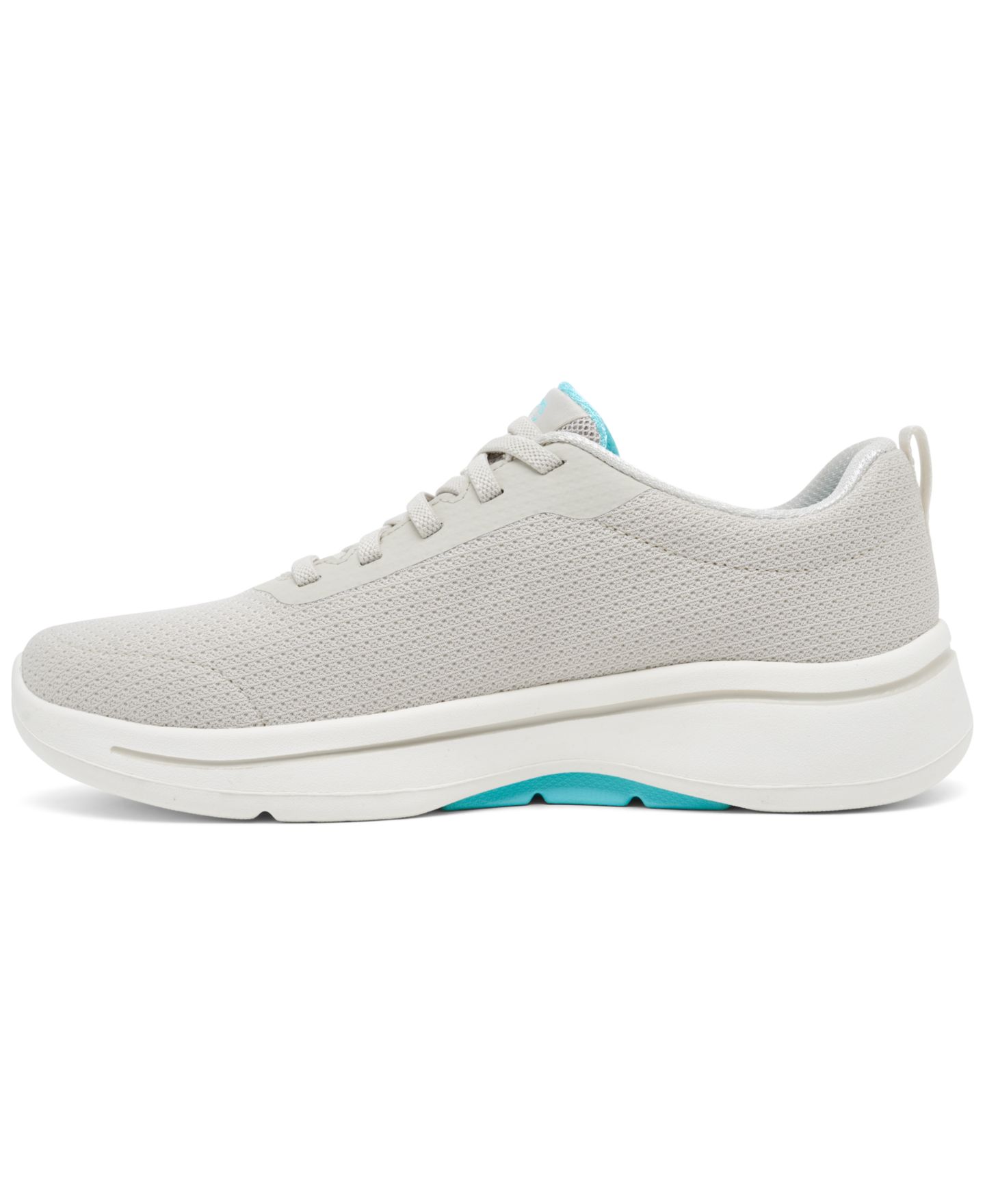 Женские кроссовки Skechers GO Walk Arch Fit - Elinda Bungee Walking, цвет: Натуральный — фото 3