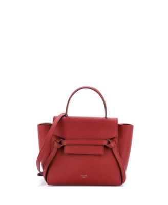 Nano Belt Bag Textured Leather