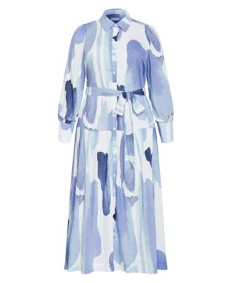 Women's Ezra Surface Level Print Maxi Dress