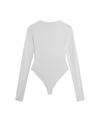 Women's Long-Sleeve Jersey Bodysuit