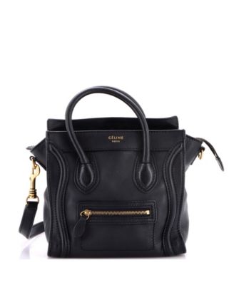Nano Luggage Bag Smooth Leather