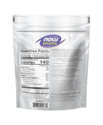 Organic Plant Protein Creamy Chocolate Powder, 1.2 Lbs