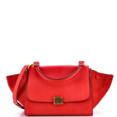Small Trapeze Bag Leather