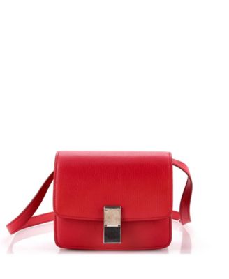 Small Classic Box Bag Grainy Leather