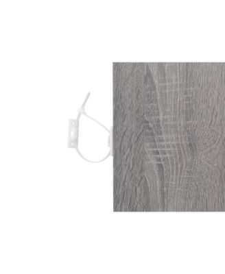 Modern 4 Drawer Dresser MDF Cabinet with Wheels for Bedroom Living Room Entryway