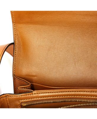 Medium Triomphe Shoulder Bag Canvas with Leather