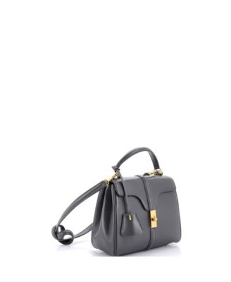 Small 16 Top Handle Bag Smooth Calfskin