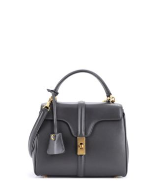 Small 16 Top Handle Bag Smooth Calfskin