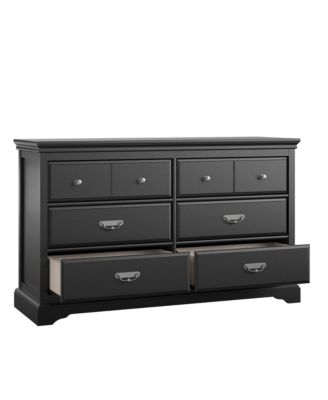 Bristol 6 Drawer Elegant Dresser MDF Particleboard for Bedroom Guest Room